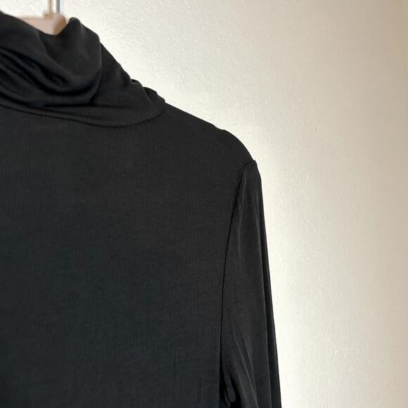 Fabletics Jess Long-Sleeve Turtleneck Top Womens Size Large Castlerock Gray - Picture 5 of 7